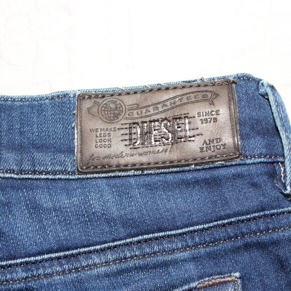 Diesel Womens Bootzee-St Jeans 0817X Size 26X30 Regular Slim Bootcut Stretch - Picture 4 of 12